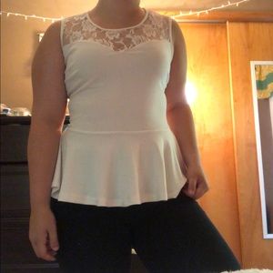 Peplum top